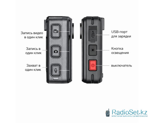 Нагрудная камера W1N 4K